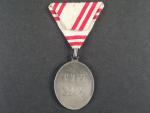 Stříbrná čestná medaile za zásluhy o červený kříž, Ag