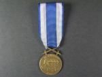 Československá vojenská medaile Za zásluhy, bronzová