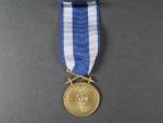 Československá vojenská medaile Za zásluhy, bronzová