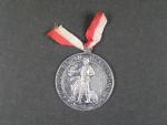 Cínová medaile na oslavu 30ti letého trvání sboru Orlice 17.7.1910