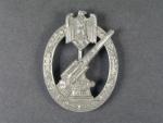 Odznak protiletadlové baterie, Wehrmacht, ulomený úchyt