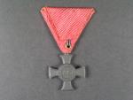 Železný Záslužný kříž, původní civilní stuha, zinek