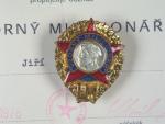 Odznak vzorný milicionář, starší vydání