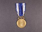 Československá vojenská medaile Za zásluhy, bronzová