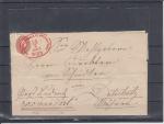 R- dopis frankovaný 2x zn. Mi č. 21 pod červeným razítkem Wien 11.2.1863.