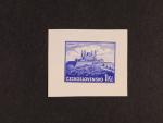 orig. otisk rytiny K. Seizingera na zn. č. 330 v orig. barvě na kousku papíru