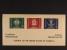 Rakousko II. republika  od roku 1945 - adresní lístek UPU 1949+ se zn. Mi. č. 943 - 5, slabý lom v levém spodním rohu