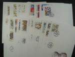kompletní ročník obálek FDC 1994, kat. číslo 30 - 59, celkem 27 ks