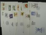 kompletní ročník obálek FDC 1997, kat. číslo 133 - 165, celkem 30 ks