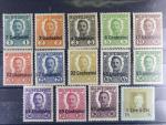 zn. Mi. I - IV s nálepkou, V - XIV svěží, celkem 280 ME