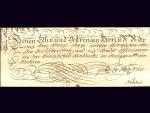 šlechtický skládaný dop. z r. 1765 se zdvořilostní adresou, pečeť, dekorativní