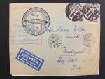 Madarsko - dopis frank. mj. zn. Mi. č. 479, pod. raz. BUDAPEST, modry let. kaset + pruch. a prich. raz. 29.MAR.1931, obalka mimo zn. přeložená