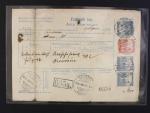 kompl. dvojjazyčná madarska post. pruodka frank. zn. P c. 33 (Mi. 194), P 36 (Mi. 197) s pod. raz. GALGOCZ (Hlohovec) 15.NOV.1918, prich. raz. TRENCSEN, kvalita k prohlednuti
