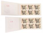 Soukromé známkové sešítky zn. 2923,2 ks, T.G. Masaryk
