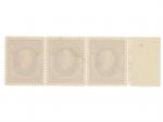 Zn. 28A 3-páska VV, dvojitá perforace, bez lepu