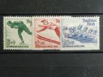 zn. Mi. č. 600 - 602 Zimní olympiáda **