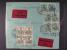 Německo 1870 - 1945 celistvosti - EXPRES dopis do Čech frank. zn. Mi. č. 85 ve vodorovné dvoupásce a čtyřbloku, č. 98 ve čtyřbloku, pod. raz. GLEWITZ 21.5.17 + přích. raz.