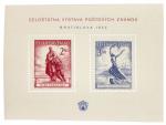 zn. č. Aršík 691 - 692, posun tisku modrou barvou směrem dolů, křivý spodní ořez kratší o 1mm na levé straně..
