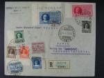 R-dopis do ČSR frank. zn. Mi. č. 1 - 15, pod. raz. CITA DEL VATICANO 4.4.1930
