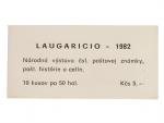 Soukromý známkový sešítek Laugaricio 1982