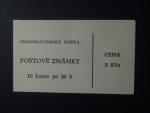 Známkový sešítek ZS-3 s 10x zn. č. 1677