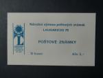 Soukromý známkový sešítek Laugaricio 1979