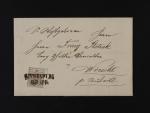 skl. dopis z r. 1855 frank. zn. Fe. č. 4 MP, typ III, řádkové raz. WIESENBERG 29.APR. + průch. a přích. raz., dobrá kvalita