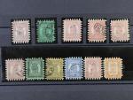 zn. Mi. č. 5 A, 5 B, 7 B, 8 C, 9 C, 10 C, dobrá kvalita, kat. cena 2500 EUR