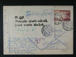 celistvost z Teplic do Brna s pod. raz. TEPLICE 7.5.63, přích. raz + dolepený lístek P. úř. Pokuste zjistit odesil.jinak vraťte úložně
