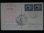 Zeppelinova letecká pošta 1939 - korespondenční lístek