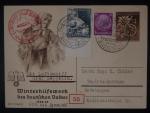 Zeppelinova letecká pošta 1938  - korespondenční lístek 