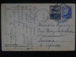Zeppelinova letecká pošta 1936 - korespondenční lístek 