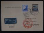Zeppelinova letecká pošta 1936 - korespondenční lístek 