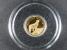 TANZÁNIE - Tanzánie, 1500 Schillings 2013, Au 999/1000, 0,5g, průměr 11 mm, z cyklu nejmenší zlaté mince světa