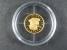 LIBÉRIE - Libérie, 25 Dollars 2000, Au 999/1000, 0,73g, průměr 11 mm, z cyklu nejmenší zlaté mince světa