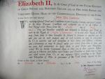 2x povyšovací dekret, na Pilot Officer z r. 1942 a na Flight Lieutenant z r. 1952