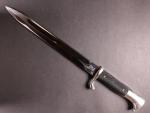 Vycházkový bodák KS 1898, se zdobenou čepelí, Zur Erinnerung an meine Dienstzeit, výrobce EICKHORN SOLINGEN