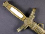 Kordík pro důstojníky a rotmistry čs. letectva vz. 27, pravděpodobně zkrácená čepel, neznačeno