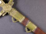 Kordík pro důstojníky a rotmistry čs. letectva vz. 27, pravděpodobně zkrácená čepel, neznačeno