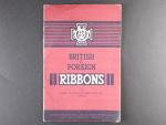 Brožura britské a zahraniční stuhy k vyznamenáním, vydání z r. 1944