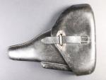 Originální kožené pouzdro na pistoli P38, vyrobeno v roce 1943, značené, orlice, WaA706 gxy - kód výrobce - Gebr. Klinge, Lederwarenfabrik, Dresden- Loebtau.