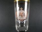 Sklenička s portrétem F.J.I.