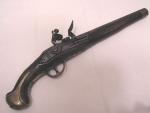 Jezdecká pistole křesadlová, zámková deska, značena POTZDAM