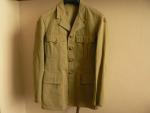 Pískové sako RCAF z 2. svět. války s orig. nášivkami