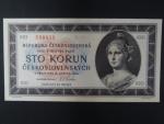 100 Kčs 1945 série B 33