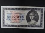 100 Kčs 1945 série D 31
