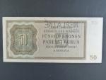 50 K 25.9.1944 série 38 A perf. NEPLATNÉ