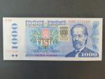 1000 Sk/Kčs 1985 s. C 42, kolkovaná, Ba. SK 5, Pi. 19