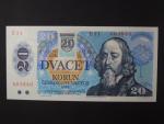 20 Sk/Kčs 1988 s. E 11, kolkovaná, Ba. SK 1, Pi. 15