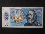 20 Sk/Kčs 1988 s. H 31, kolkovaná, Baj. SK 1, Pi. 15